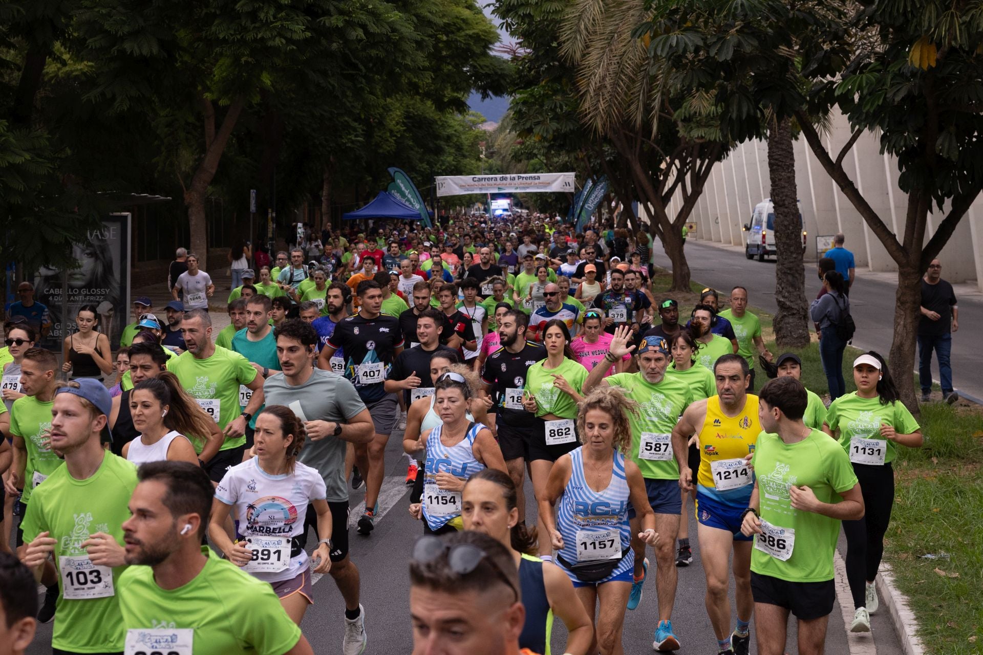 La VIII edición de la Carrera por la Libertad de Prensa, en imágenes