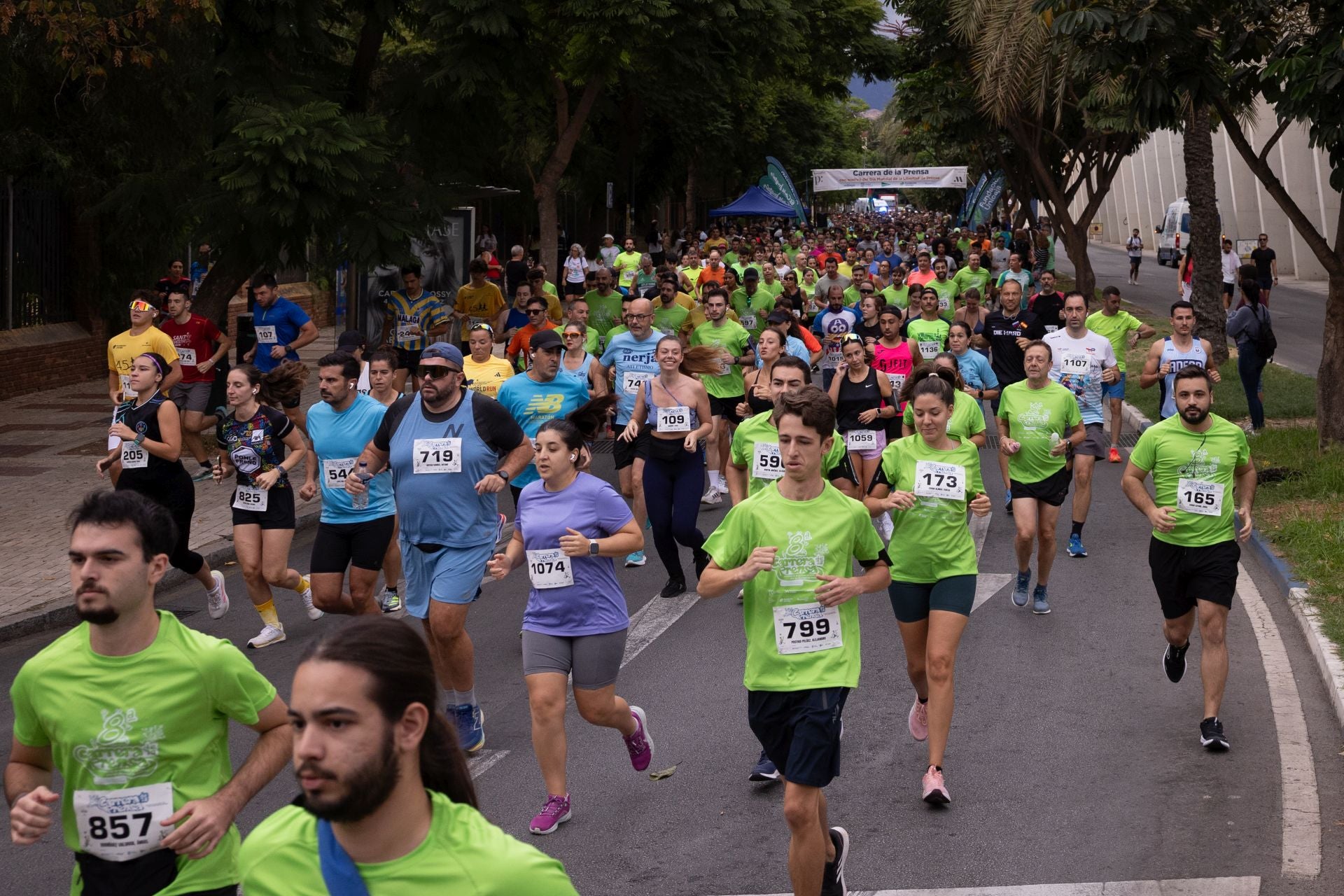La VIII edición de la Carrera por la Libertad de Prensa, en imágenes
