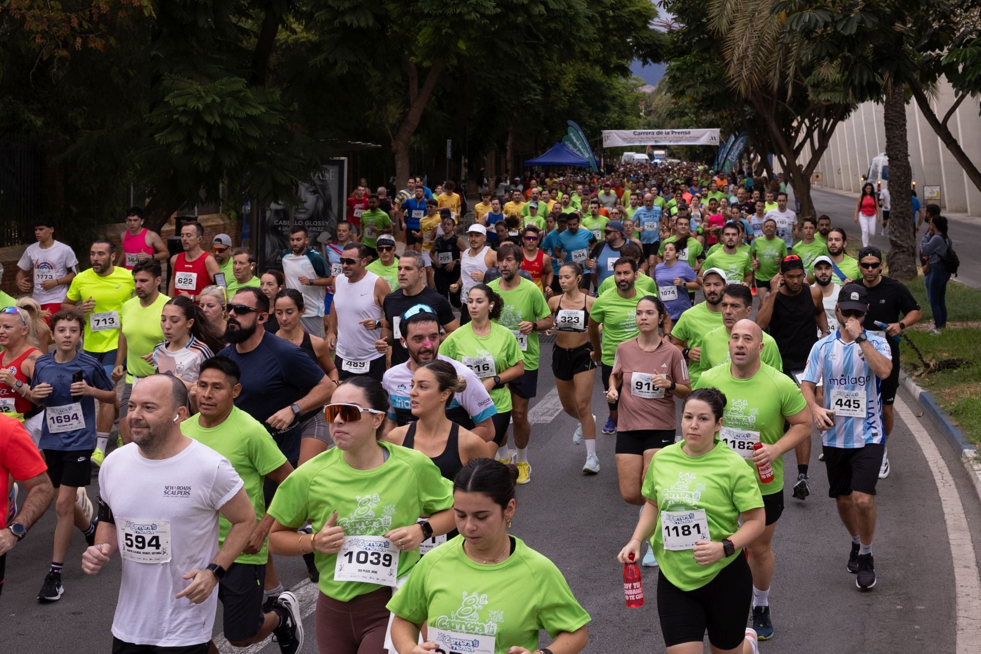 La VIII edición de la Carrera por la Libertad de Prensa, en imágenes