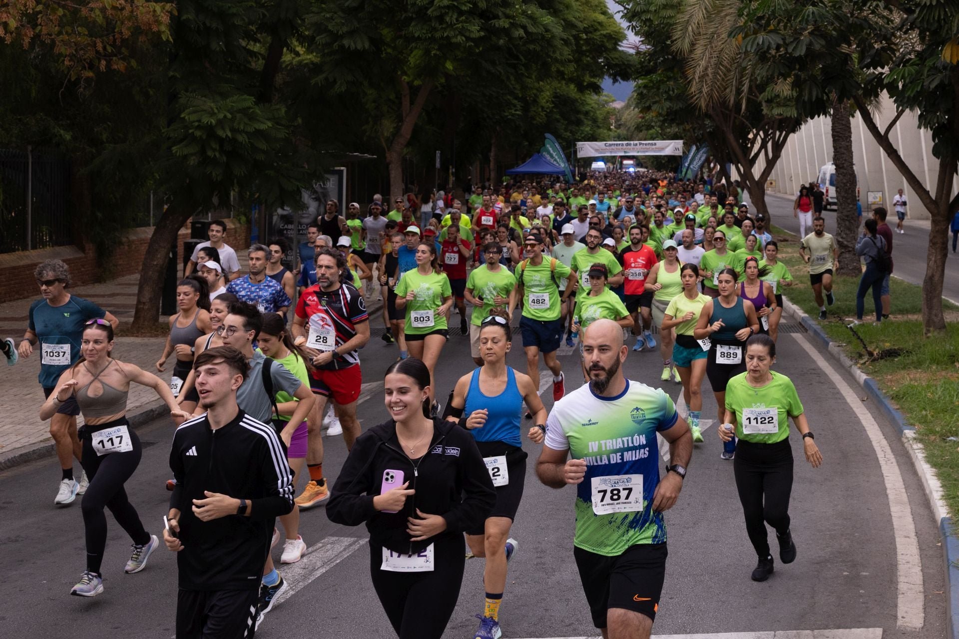 La VIII edición de la Carrera por la Libertad de Prensa, en imágenes
