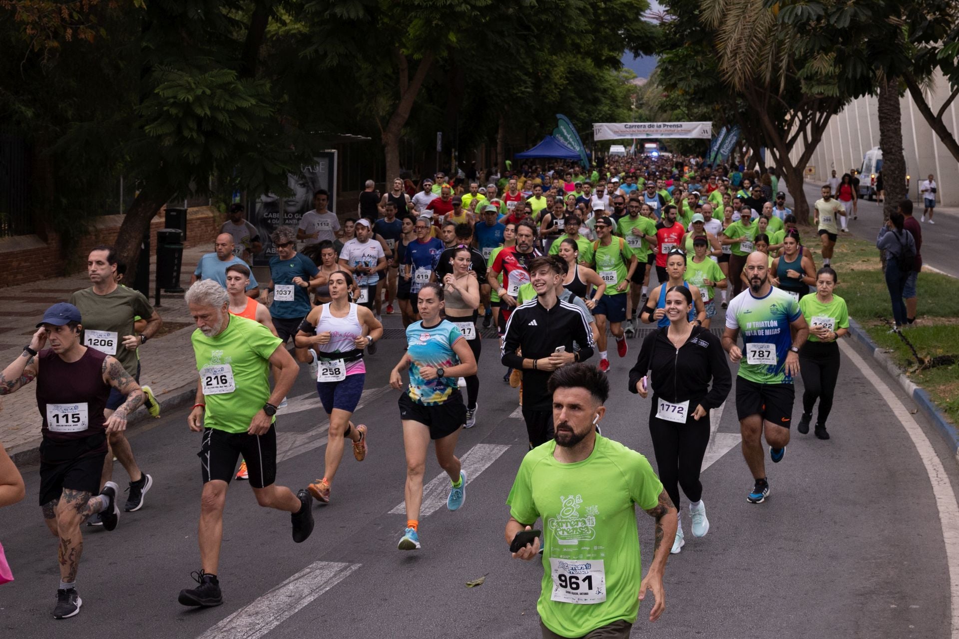 La VIII edición de la Carrera por la Libertad de Prensa, en imágenes
