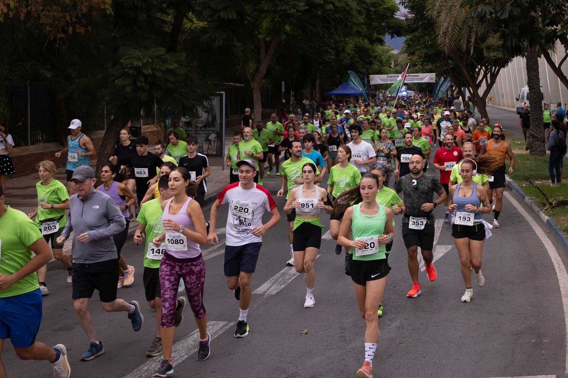 La VIII edición de la Carrera por la Libertad de Prensa, en imágenes