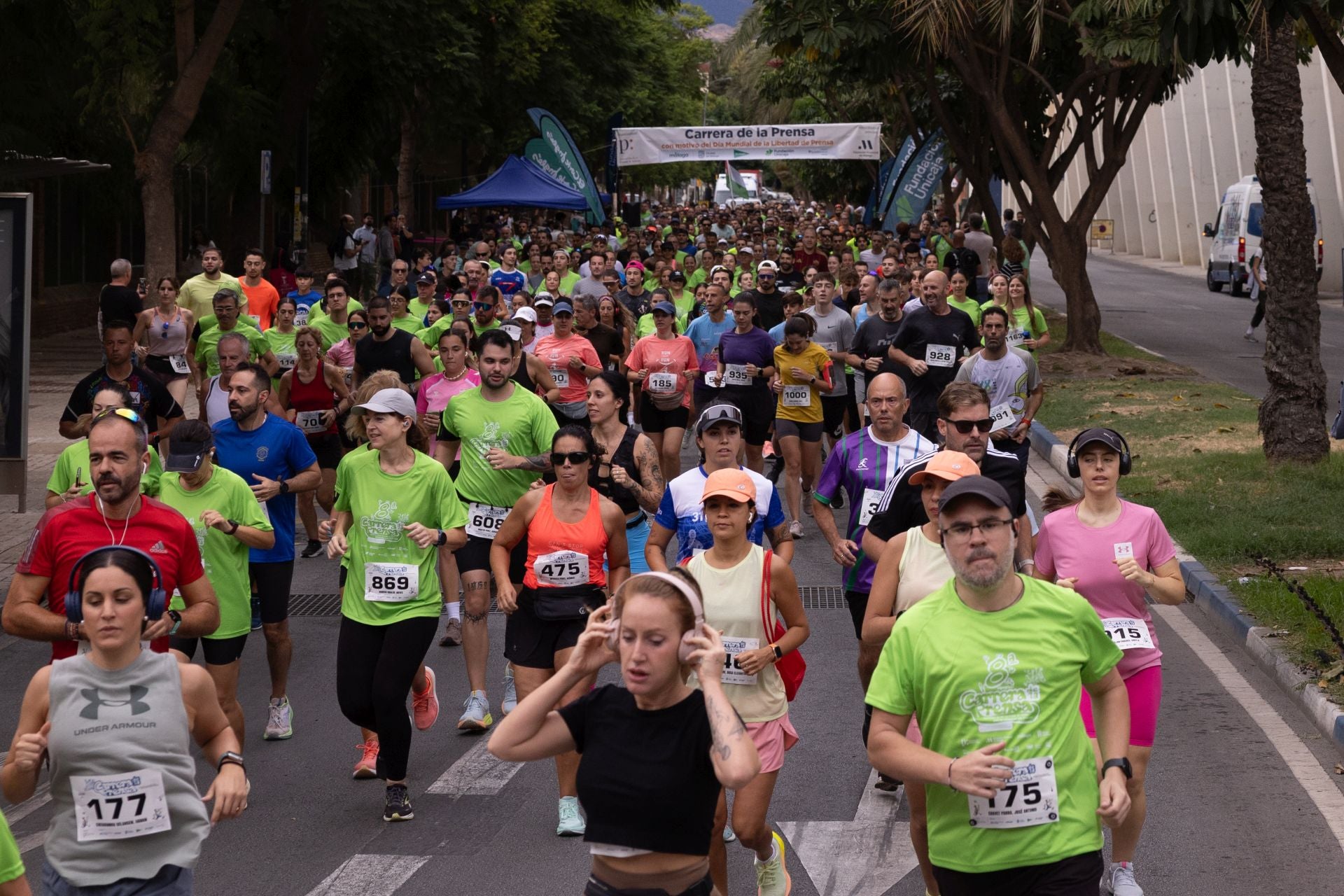La VIII edición de la Carrera por la Libertad de Prensa, en imágenes