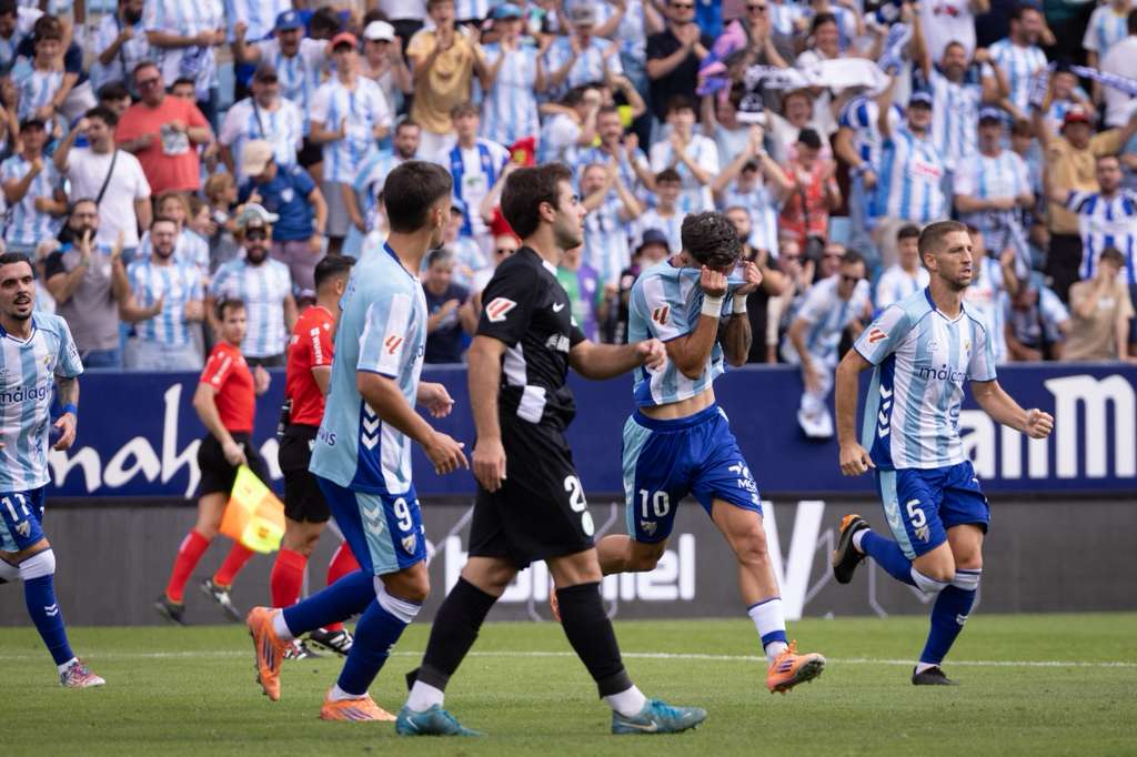 El Málaga-Andorra, en imágenes