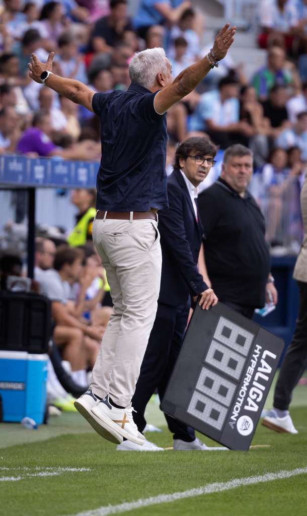 El Málaga-Andorra, en imágenes