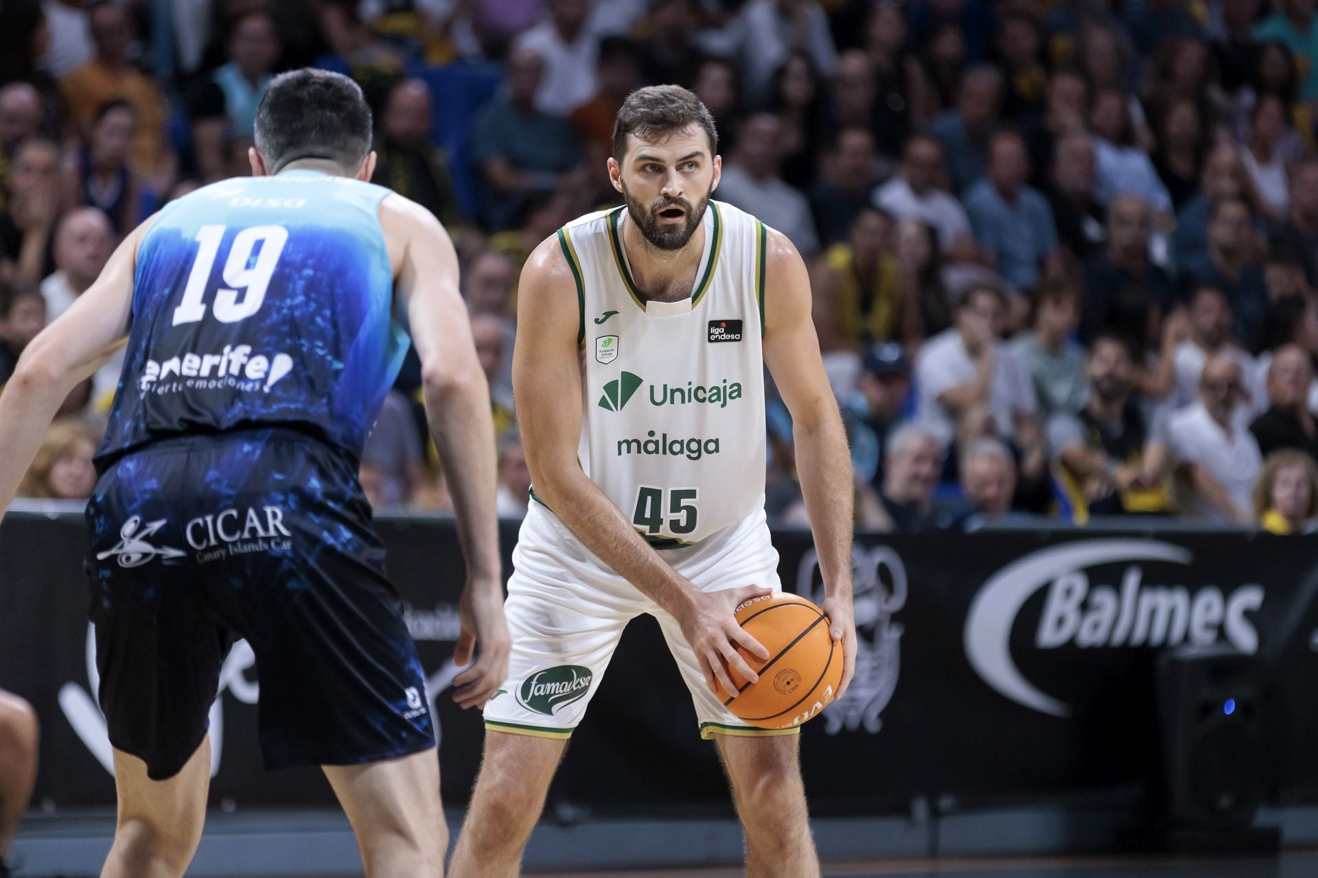 El partido La Laguna Tenerife - Unicaja, en imágenes