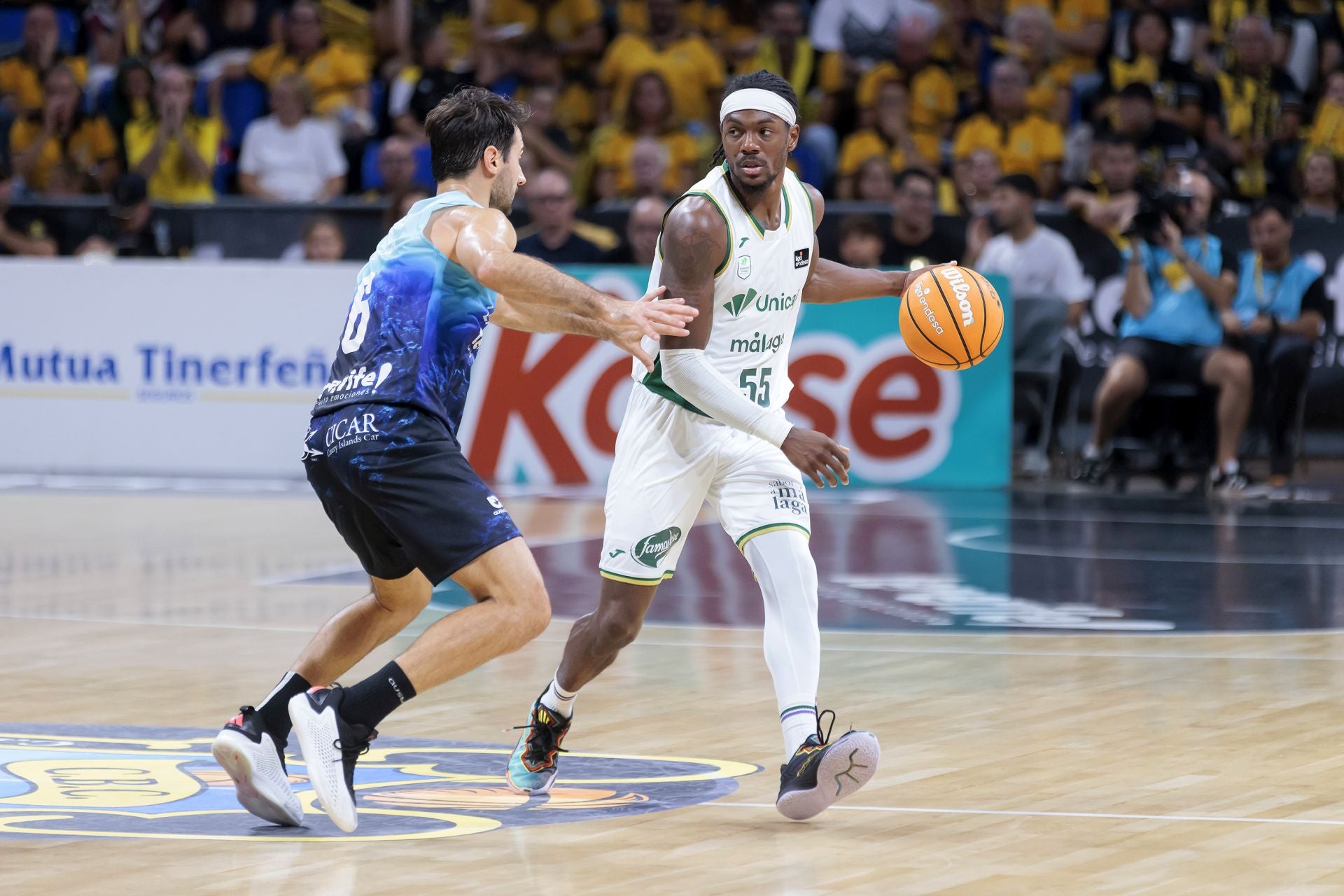 El partido La Laguna Tenerife - Unicaja, en imágenes