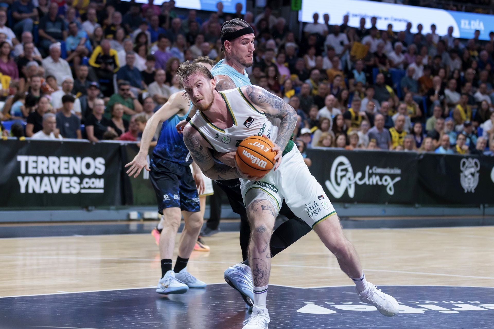 El partido La Laguna Tenerife - Unicaja, en imágenes