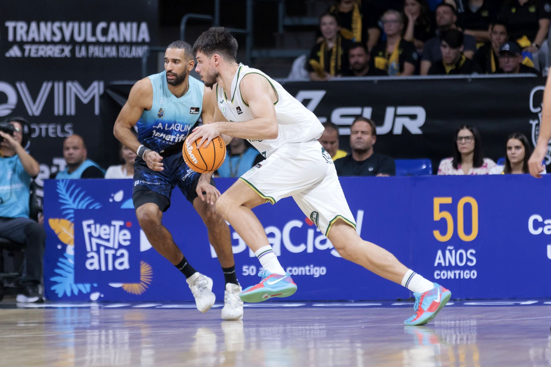El partido La Laguna Tenerife - Unicaja, en imágenes