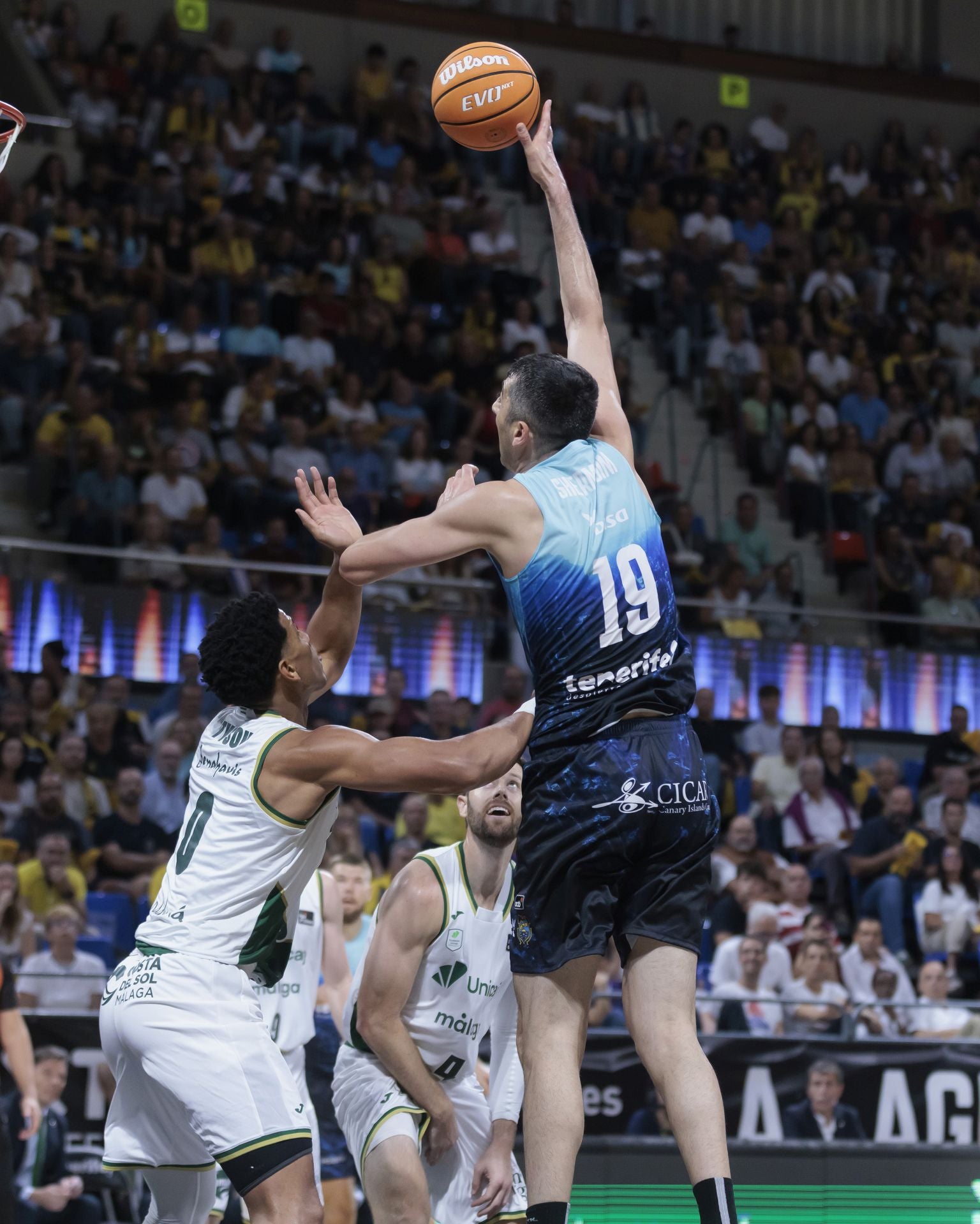 El partido La Laguna Tenerife - Unicaja, en imágenes