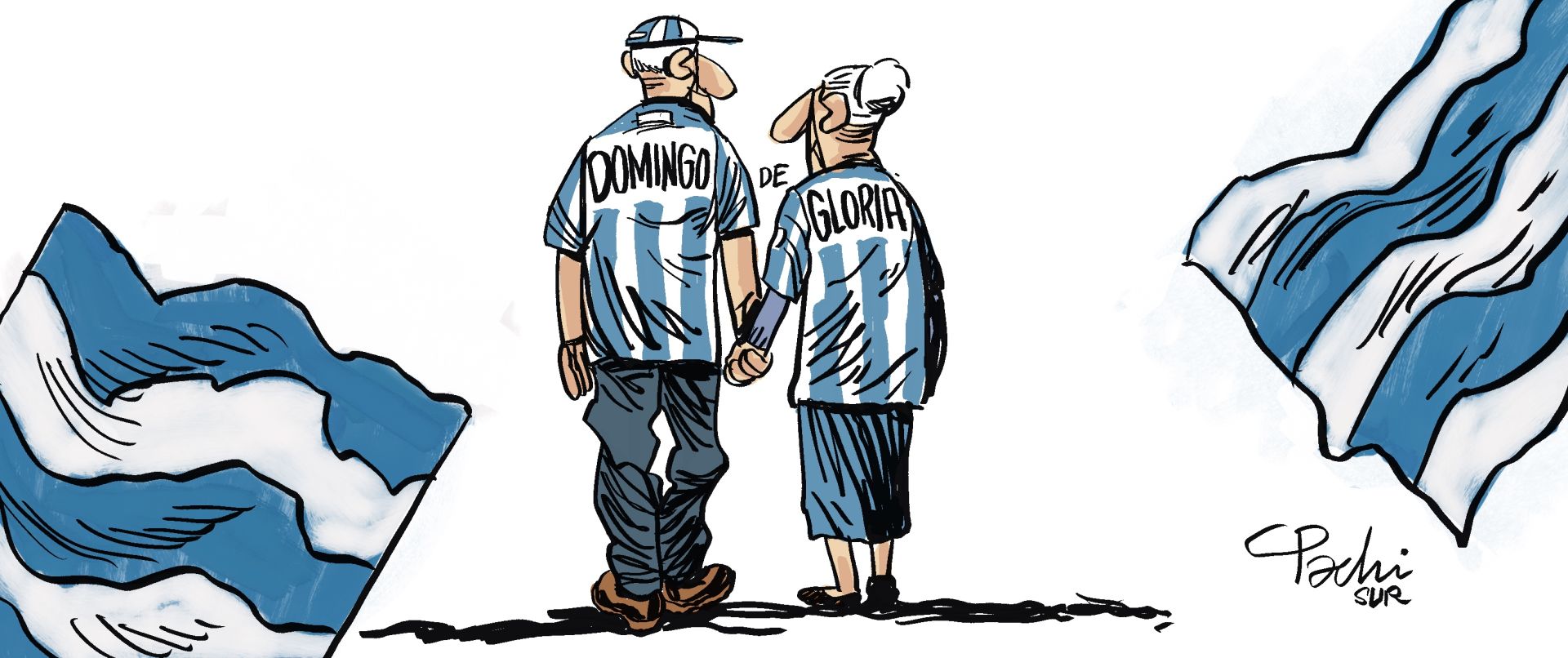 La actualidad deportiva del mes de octubre, en las viñetas de Pachi