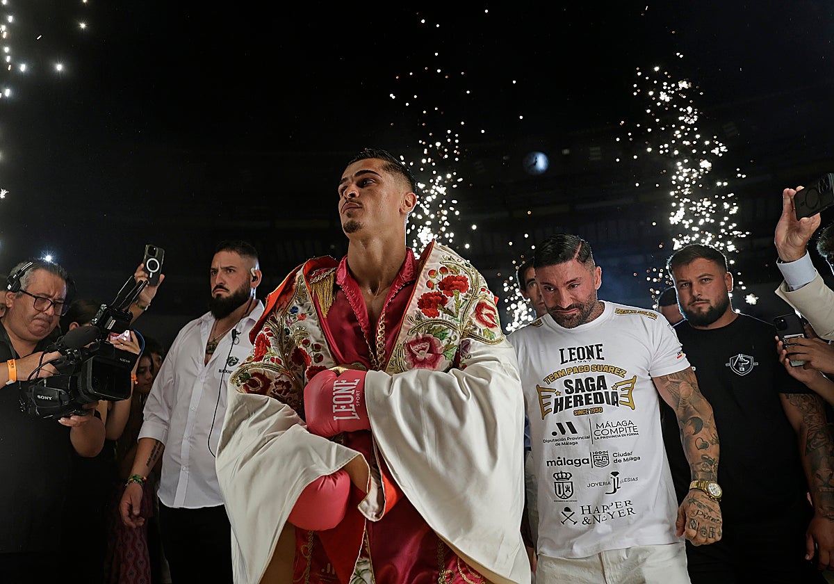 Samuel Molina, en la Plaza de Toros, el pasado agosto.