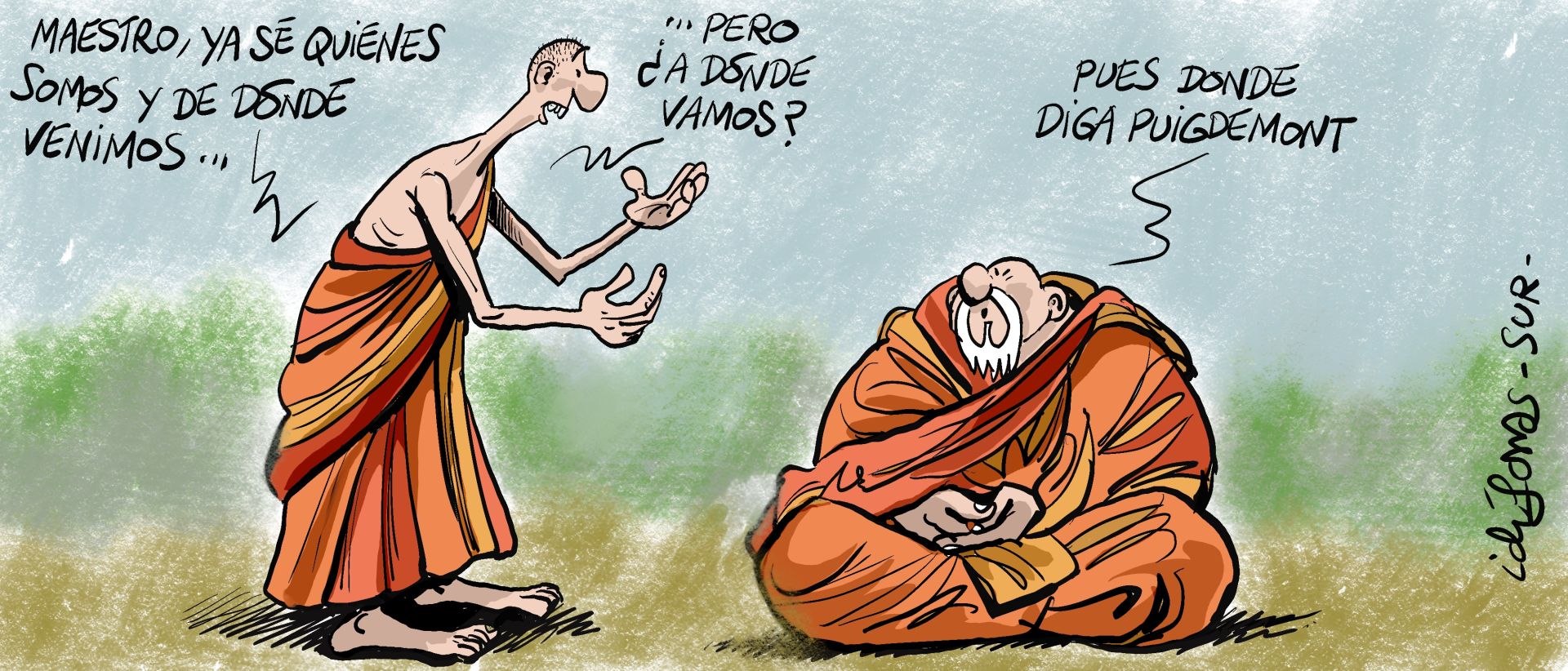 El mes de octubre, en las viñetas de Idígoras y Pachi