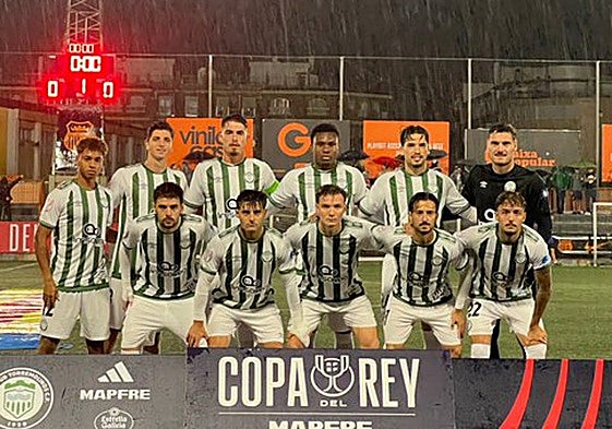 El once inicial del Torremolinos este miércoles.