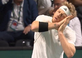 El gesto de Alejandro Davidovich de mandar a dormir al público este miércoles en París.