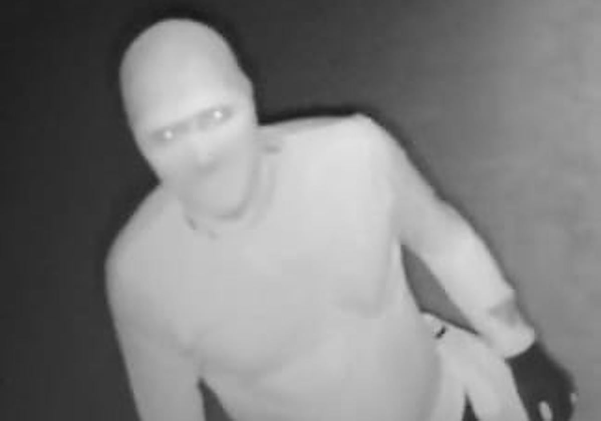 Imagen captada por cámaras de videovigilancia en las inmediaciones de una de las casas asaltadas en La Alquería.