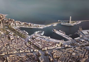 La Torre del Puerto de Málaga se 'muda' a Madrid para finalizar su tramitación
