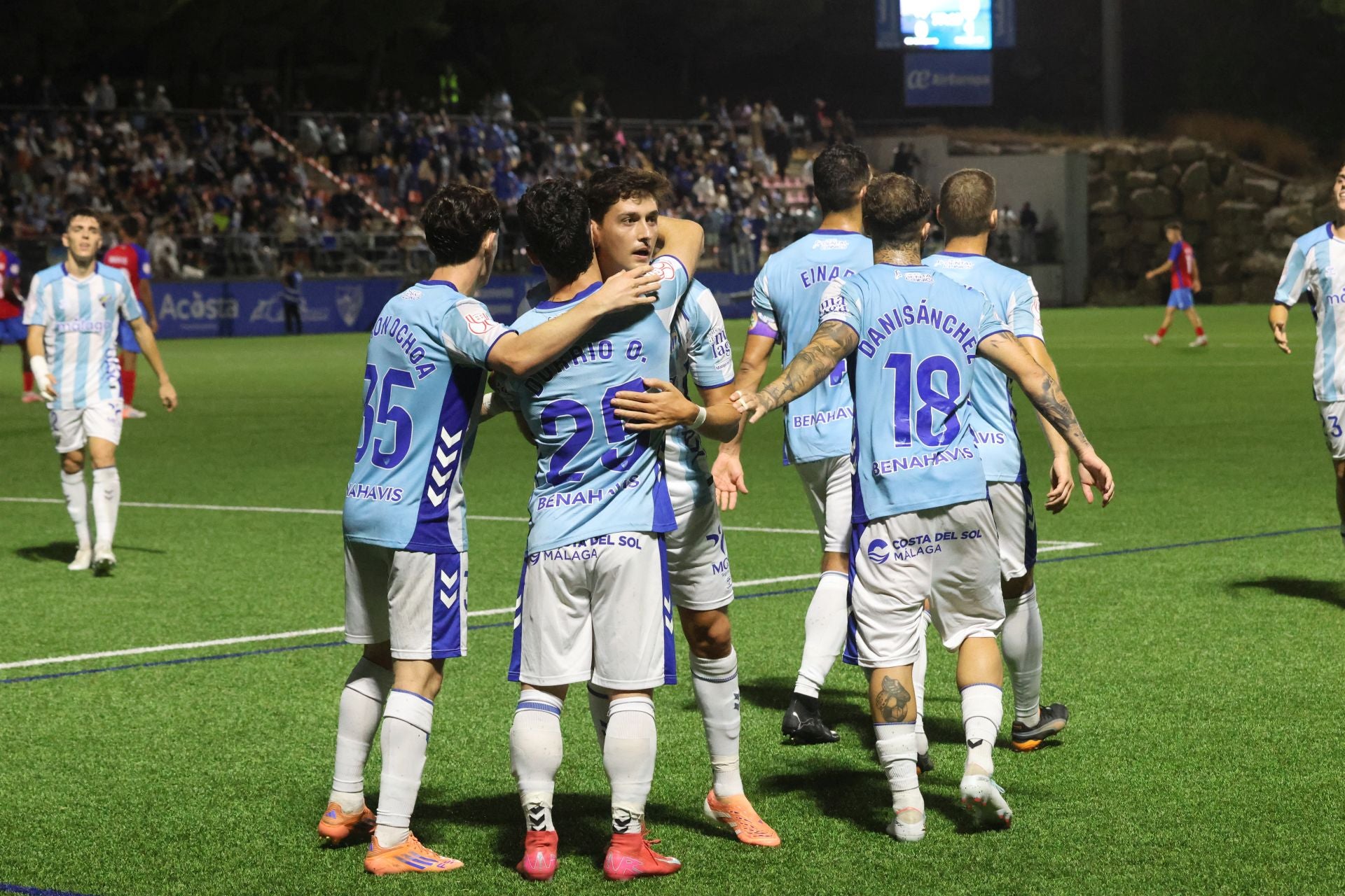 El Estepona-Málaga de Copa del Rey, en imágenes