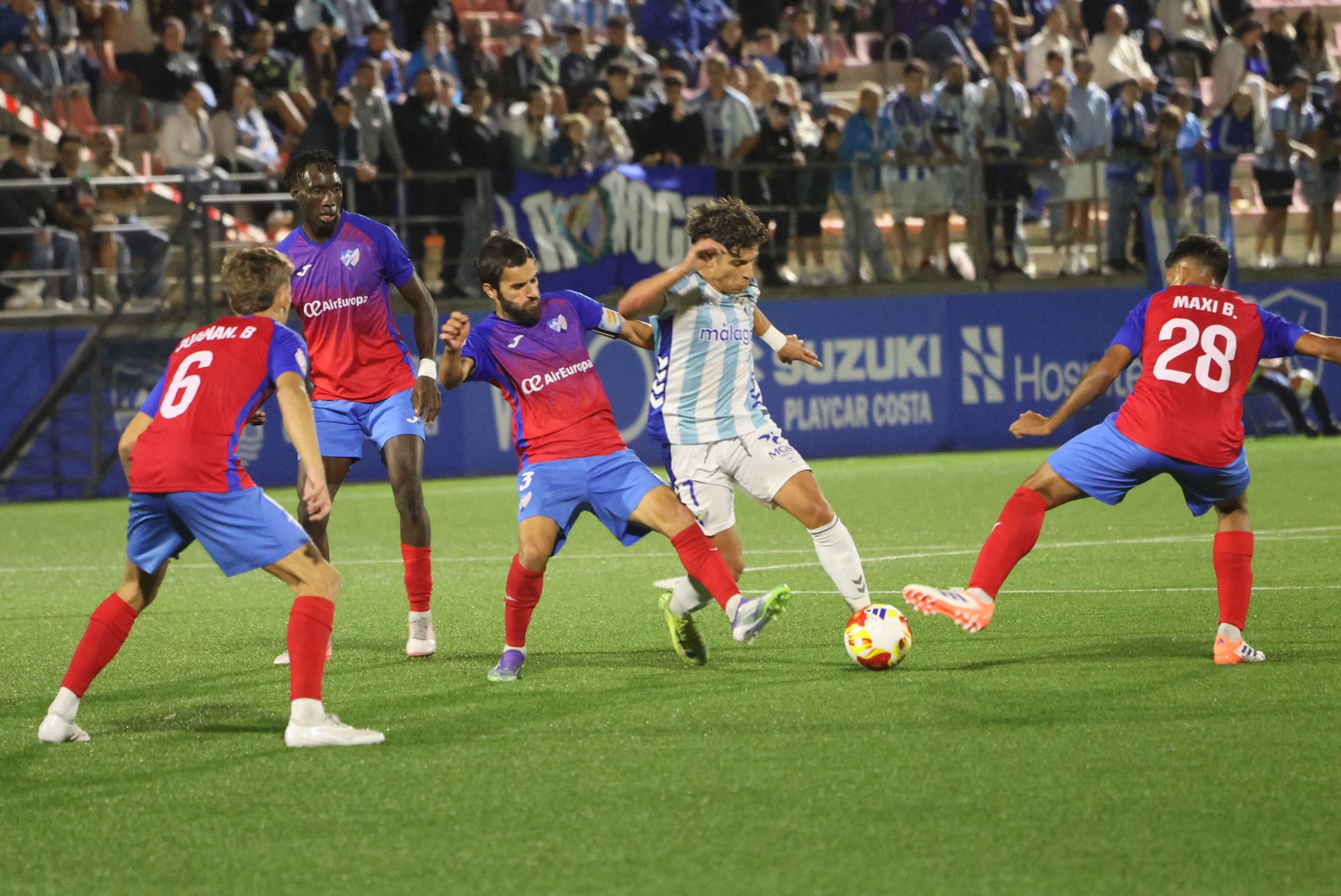 El Estepona-Málaga de Copa del Rey, en imágenes