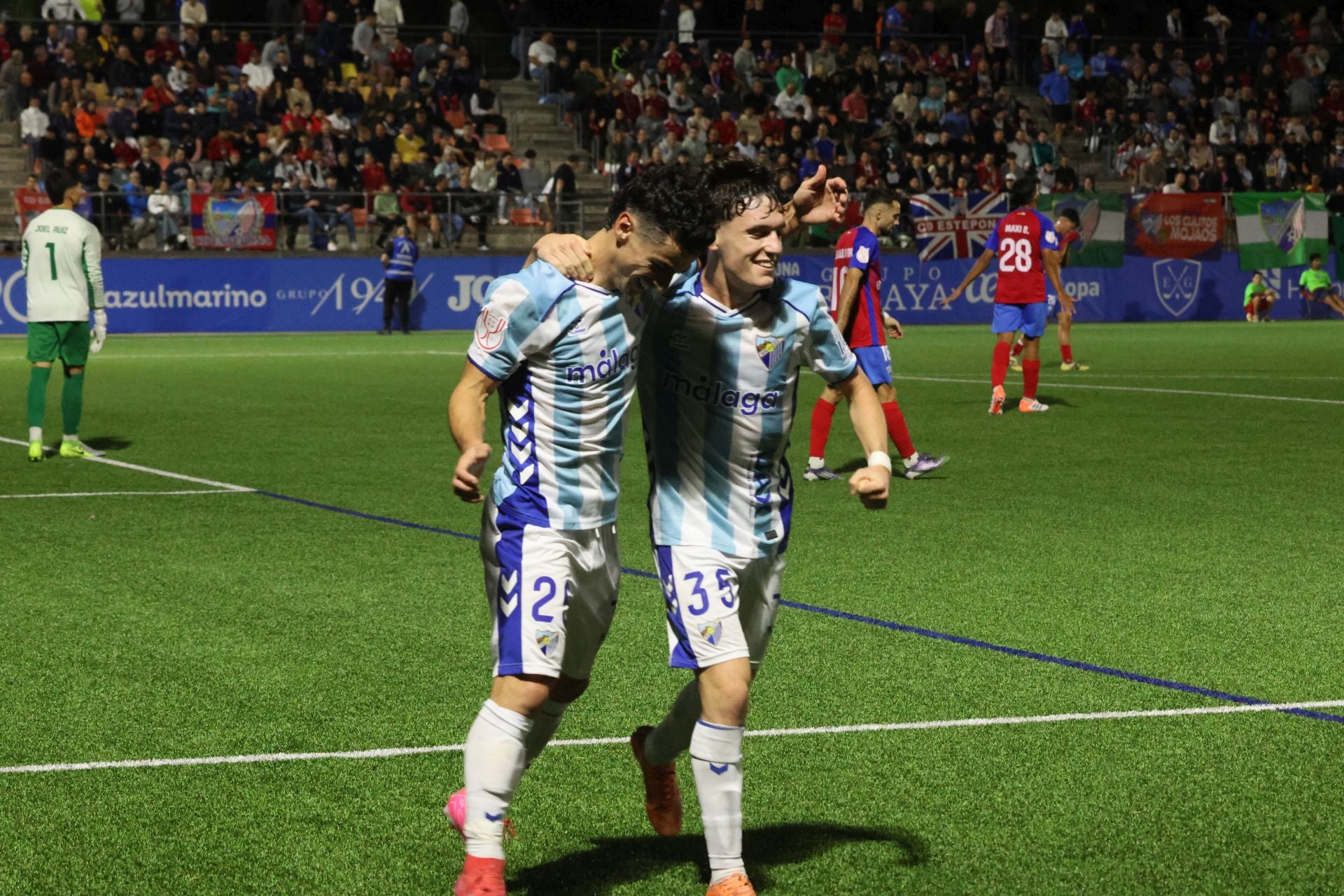 El Estepona-Málaga de Copa del Rey, en imágenes