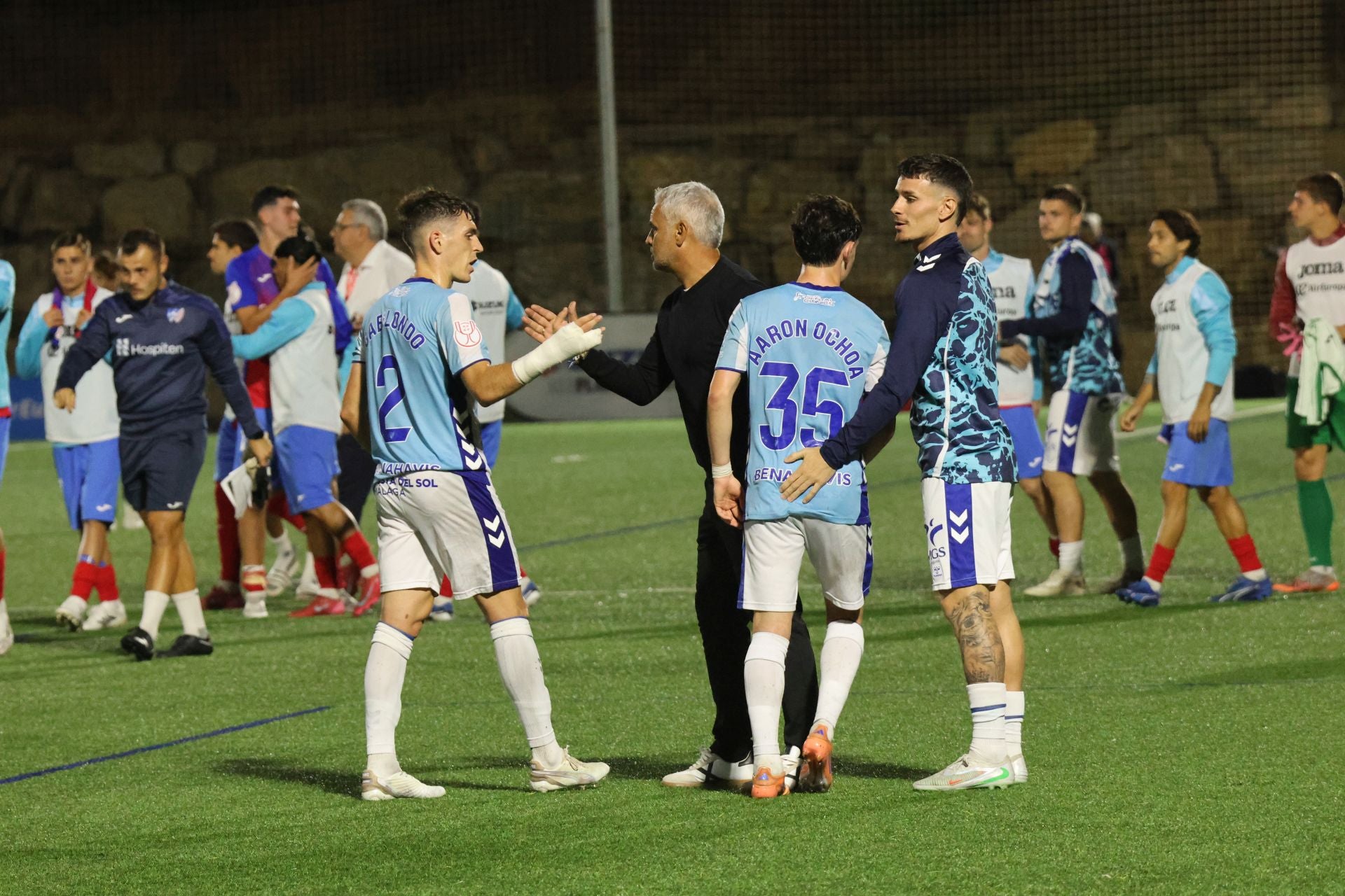 El Estepona-Málaga de Copa del Rey, en imágenes