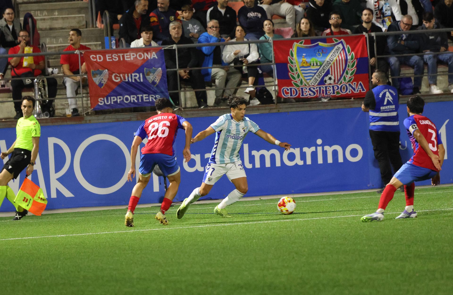 El Estepona-Málaga de Copa del Rey, en imágenes