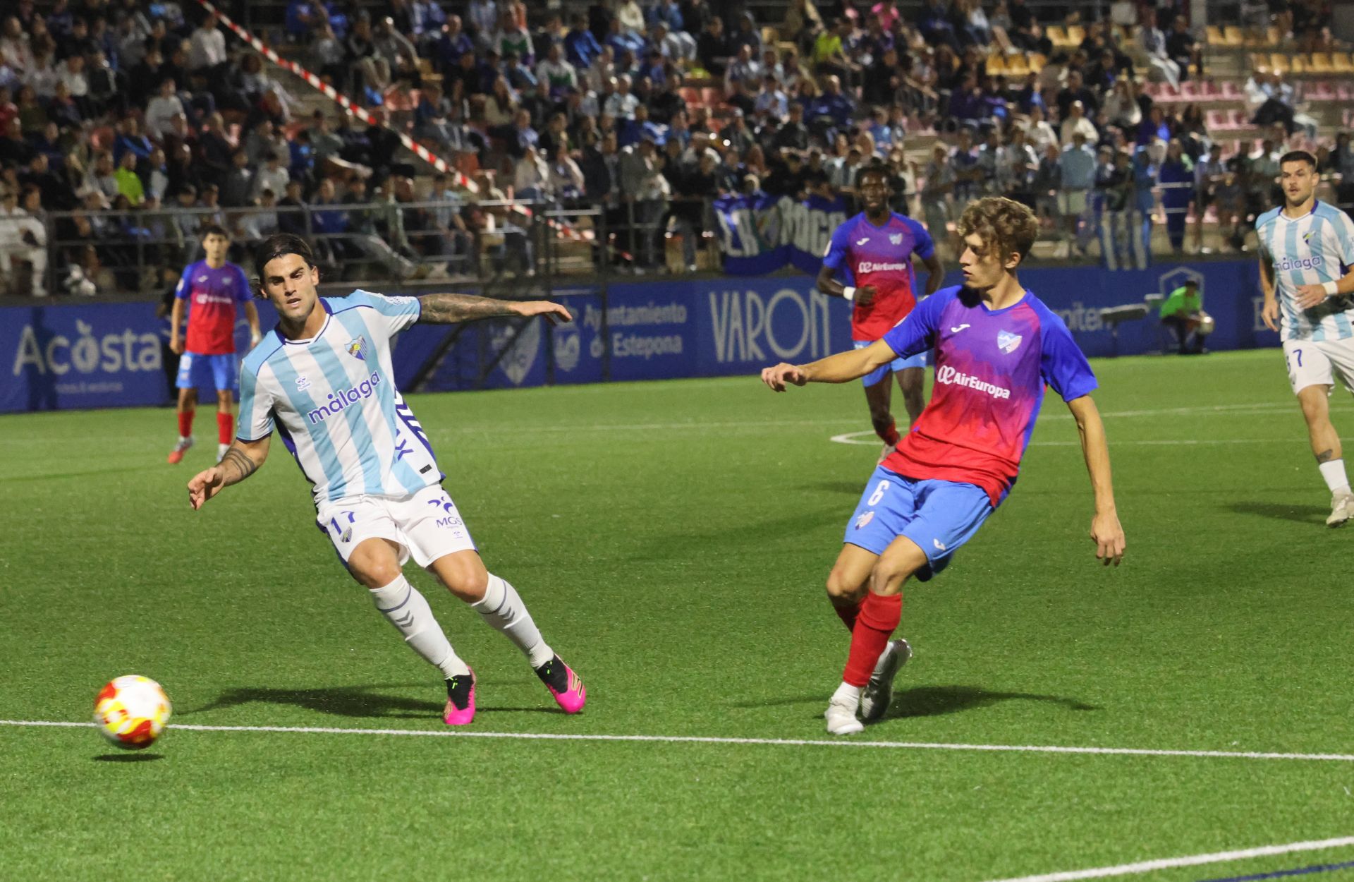 El Estepona-Málaga de Copa del Rey, en imágenes