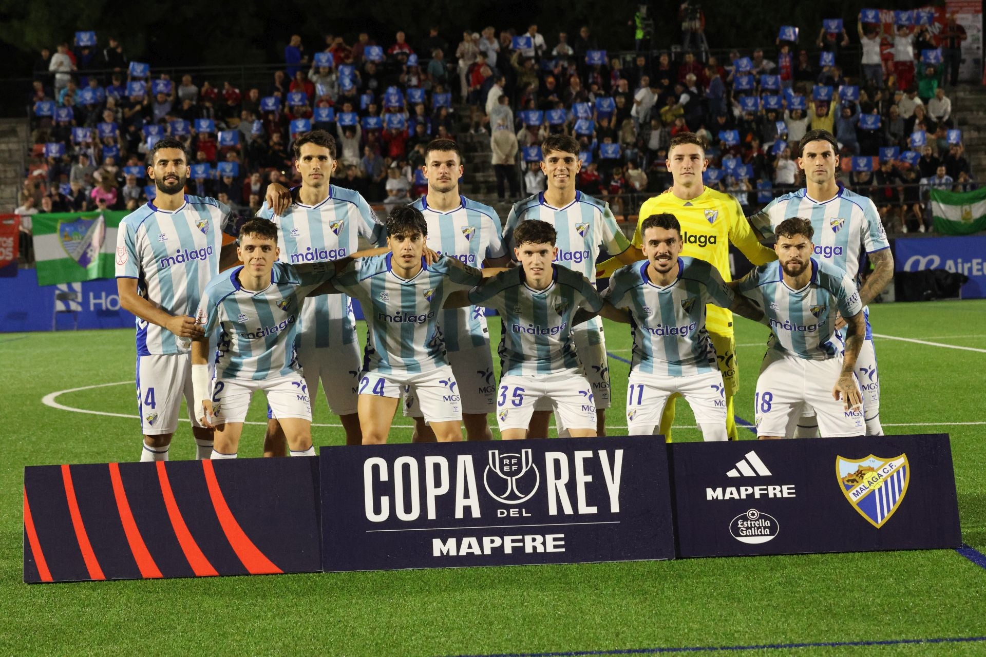 El Estepona-Málaga de Copa del Rey, en imágenes