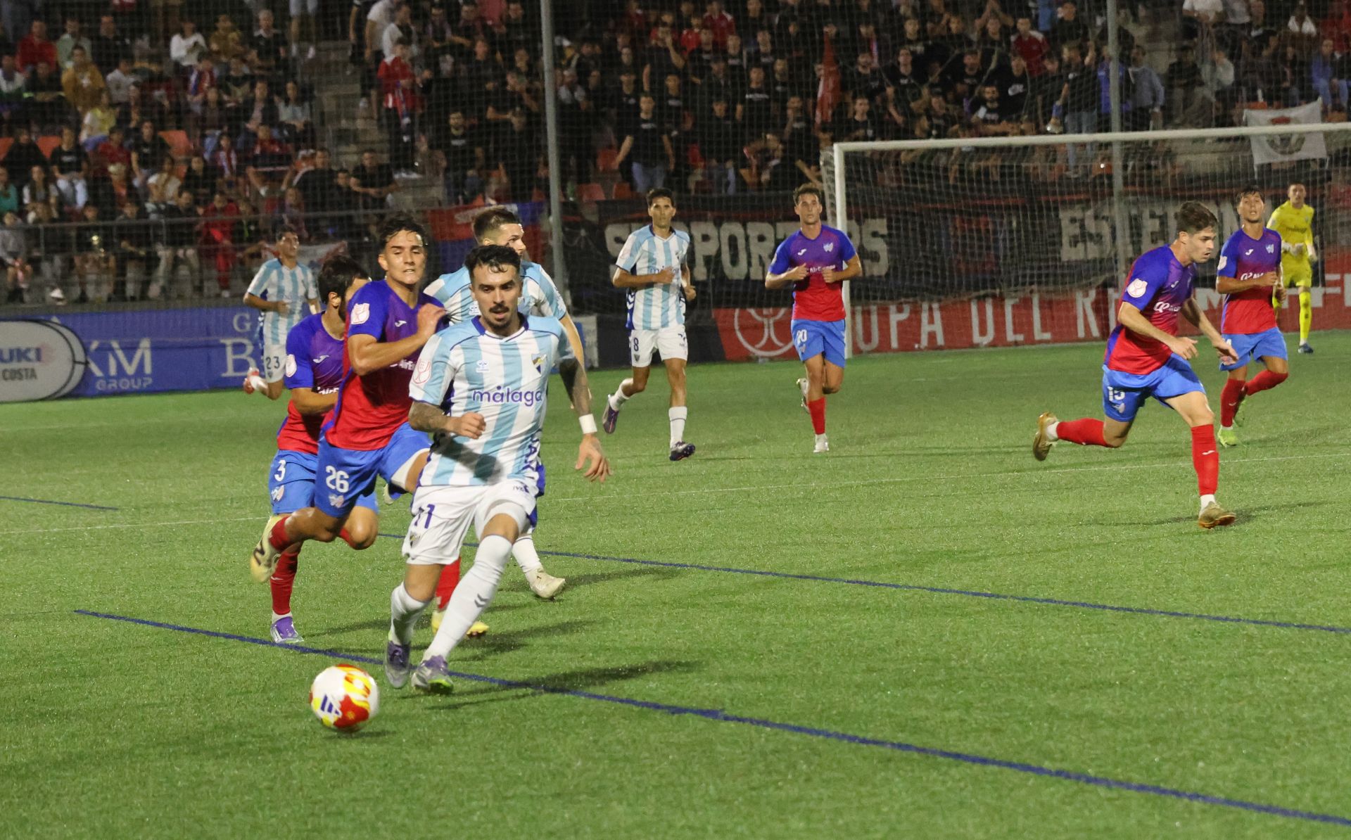 El Estepona-Málaga de Copa del Rey, en imágenes