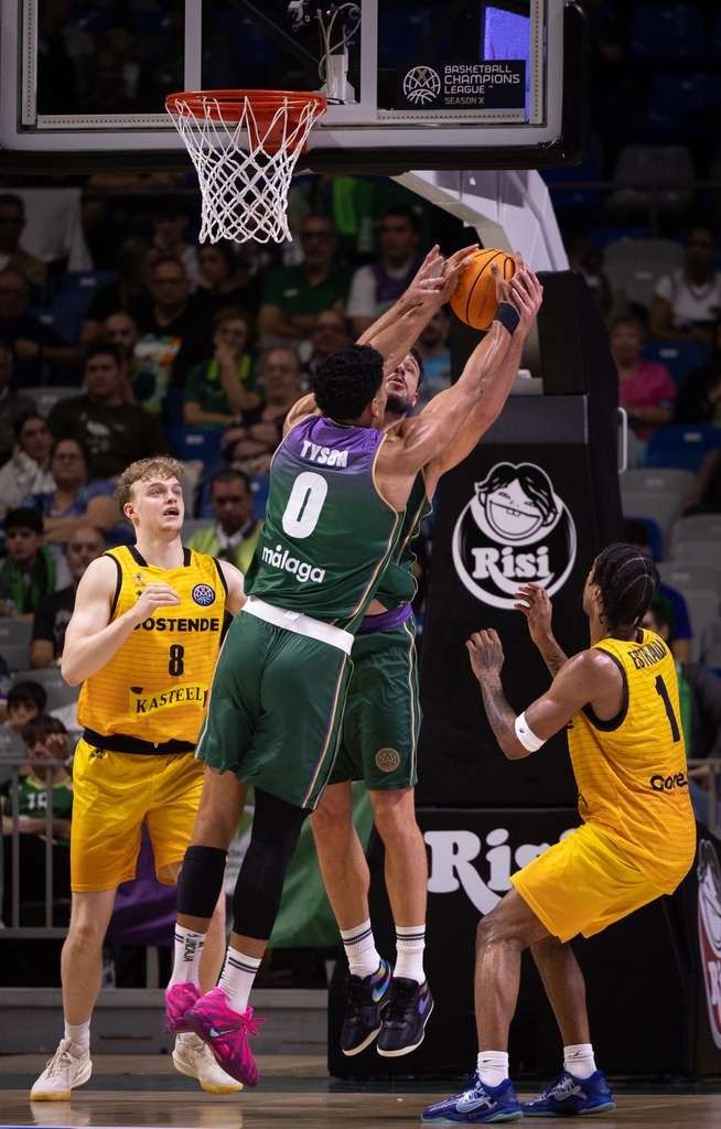 El Unicaja - BC Oostende, en imágenes