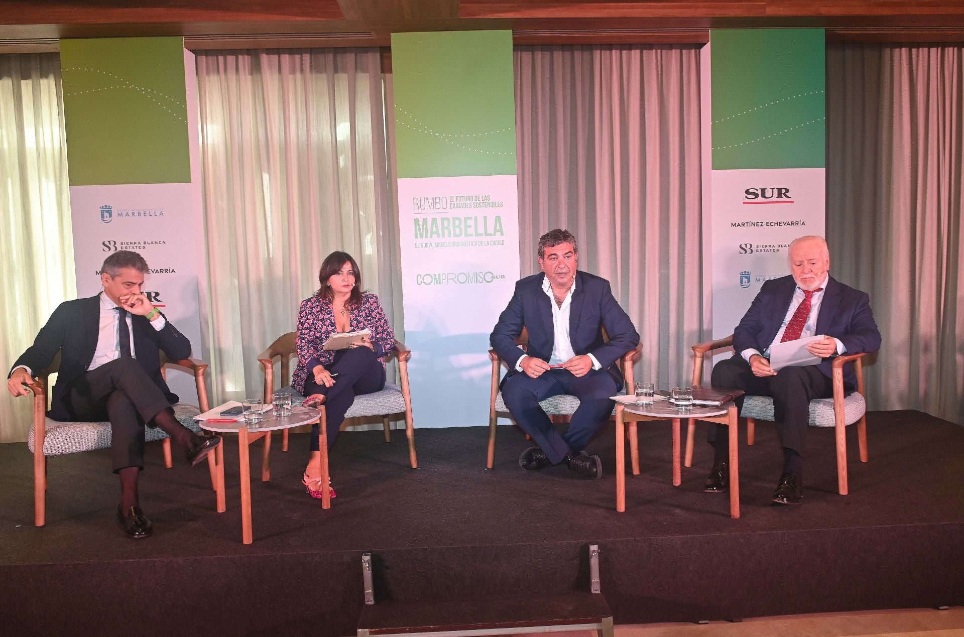 El foro foro &#039;Rumbo, el futuro de las ciudades sostenibles&#039; en Marbella, en imágenes