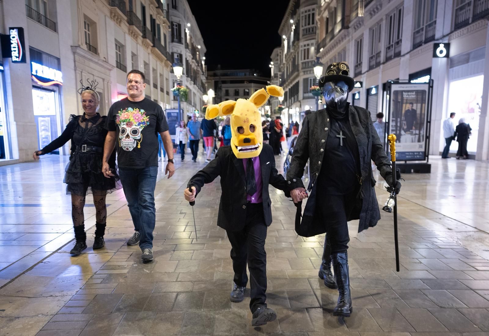 Halloween 2025 en Málaga: noche de sustos, disfraces y diversión