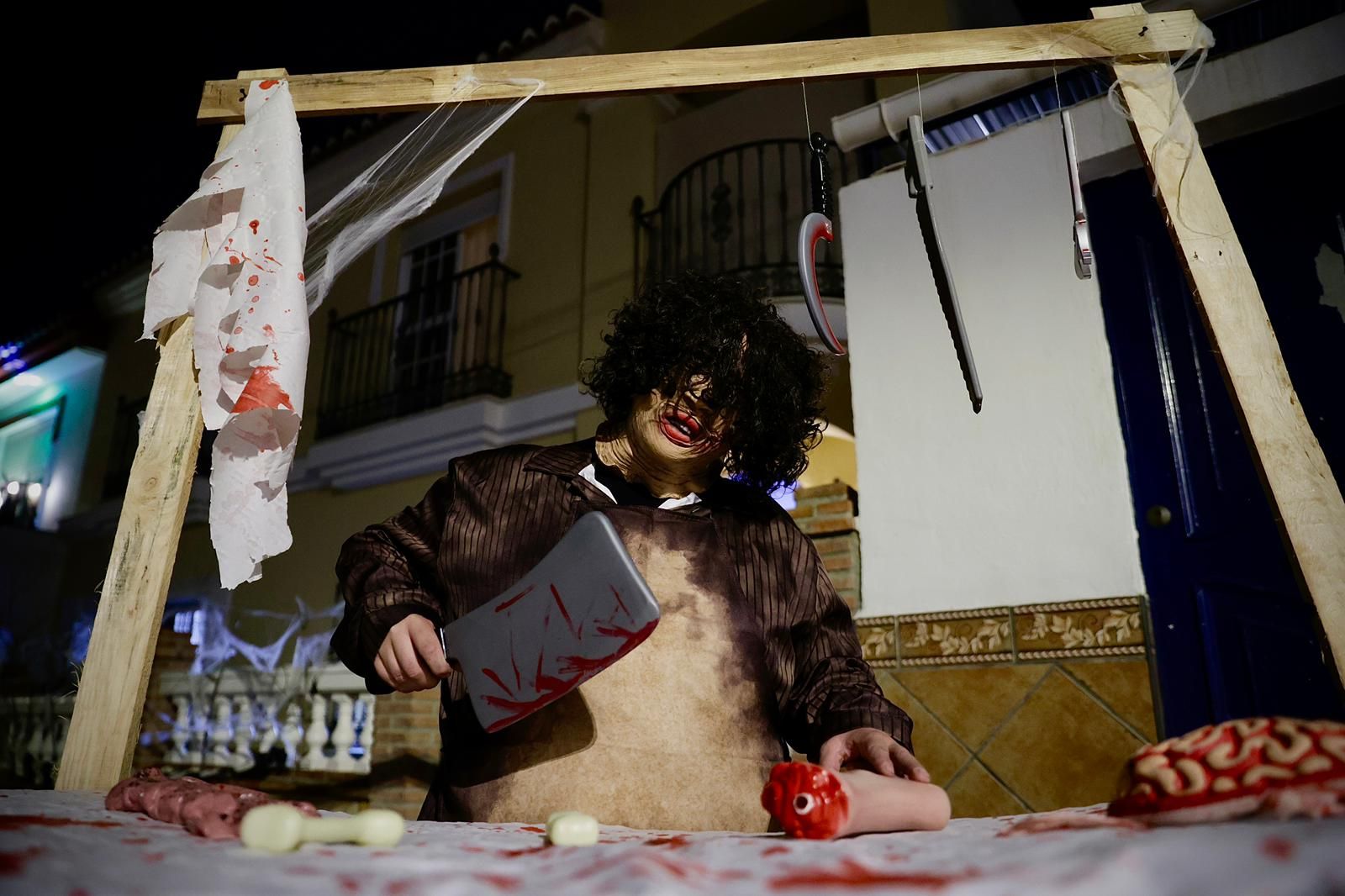 El distrito de Churriana celebra su famosa Noche del Terror