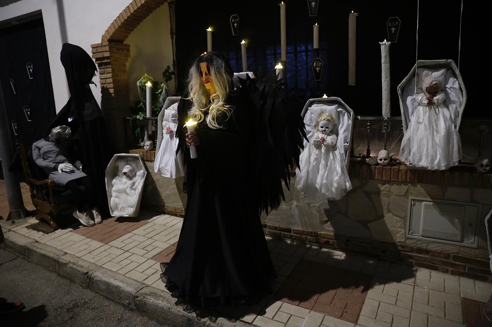 El distrito de Churriana celebra su famosa Noche del Terror