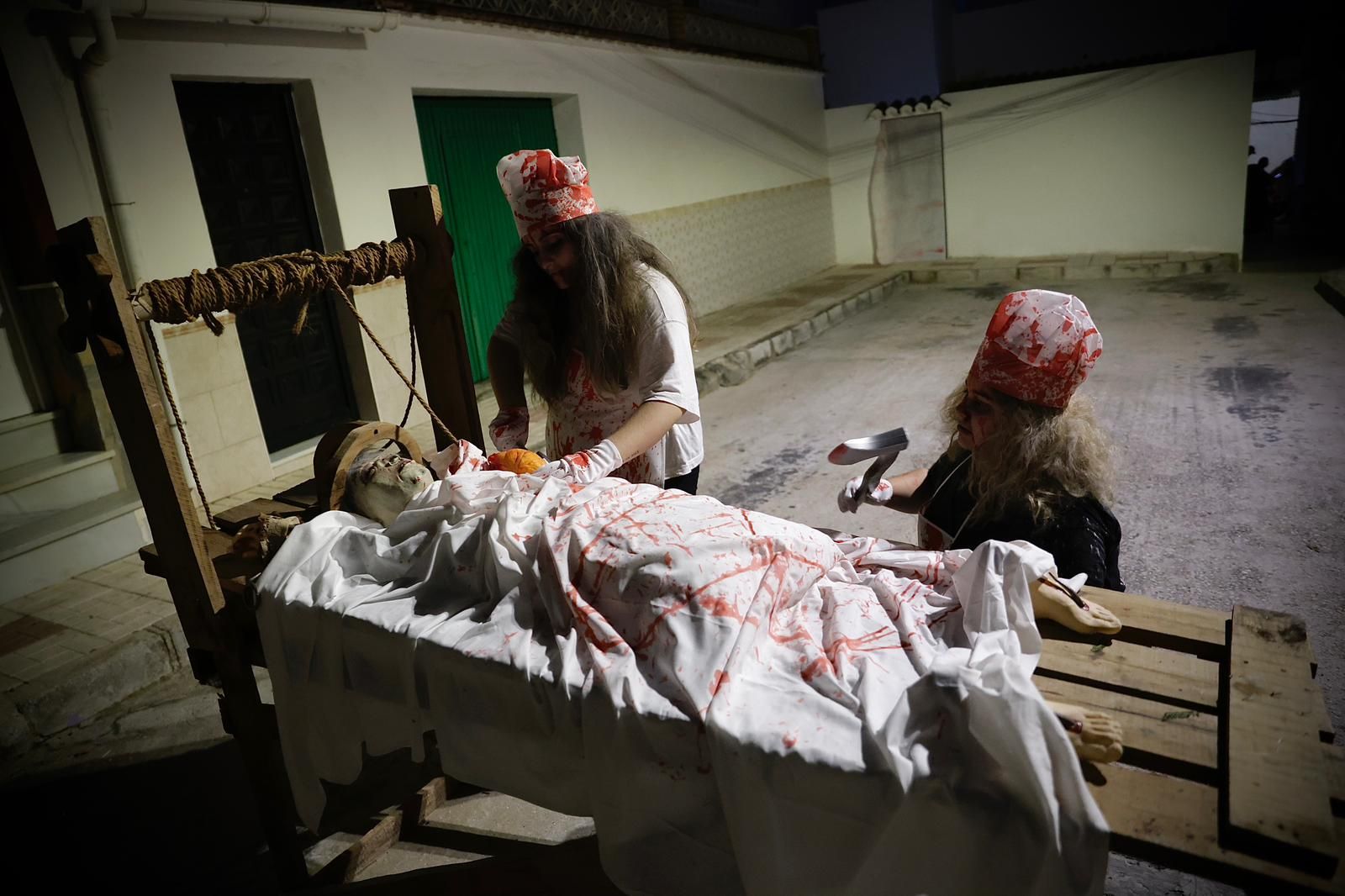 El distrito de Churriana celebra su famosa Noche del Terror