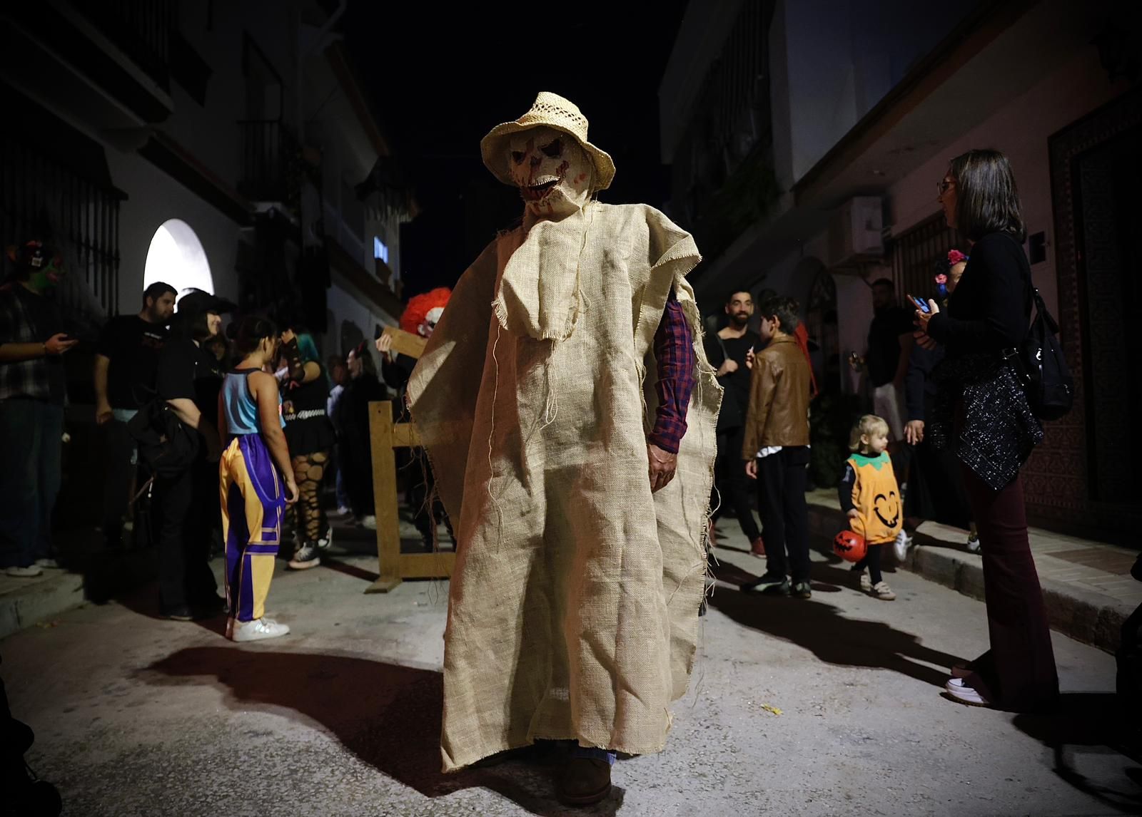 El distrito de Churriana celebra su famosa Noche del Terror