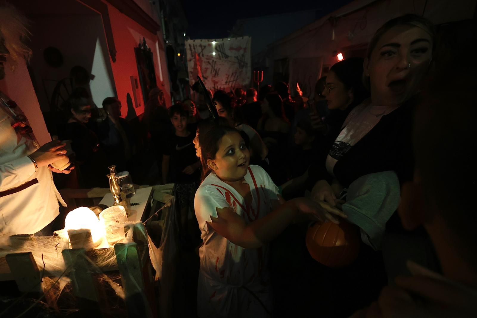 El distrito de Churriana celebra su famosa Noche del Terror