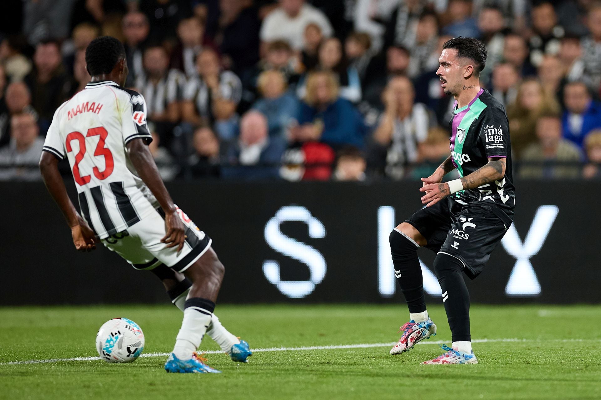 El Castellón-Málaga, en imágenes