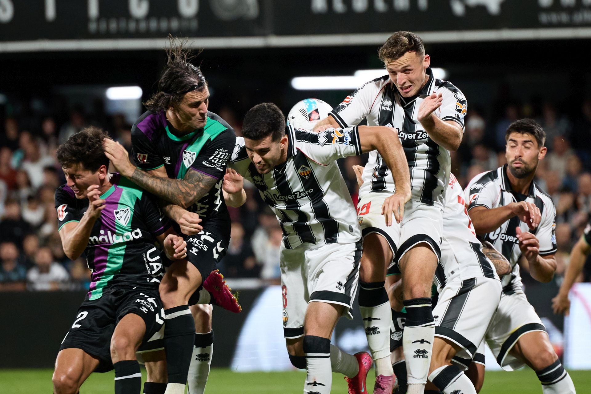 El Castellón-Málaga, en imágenes