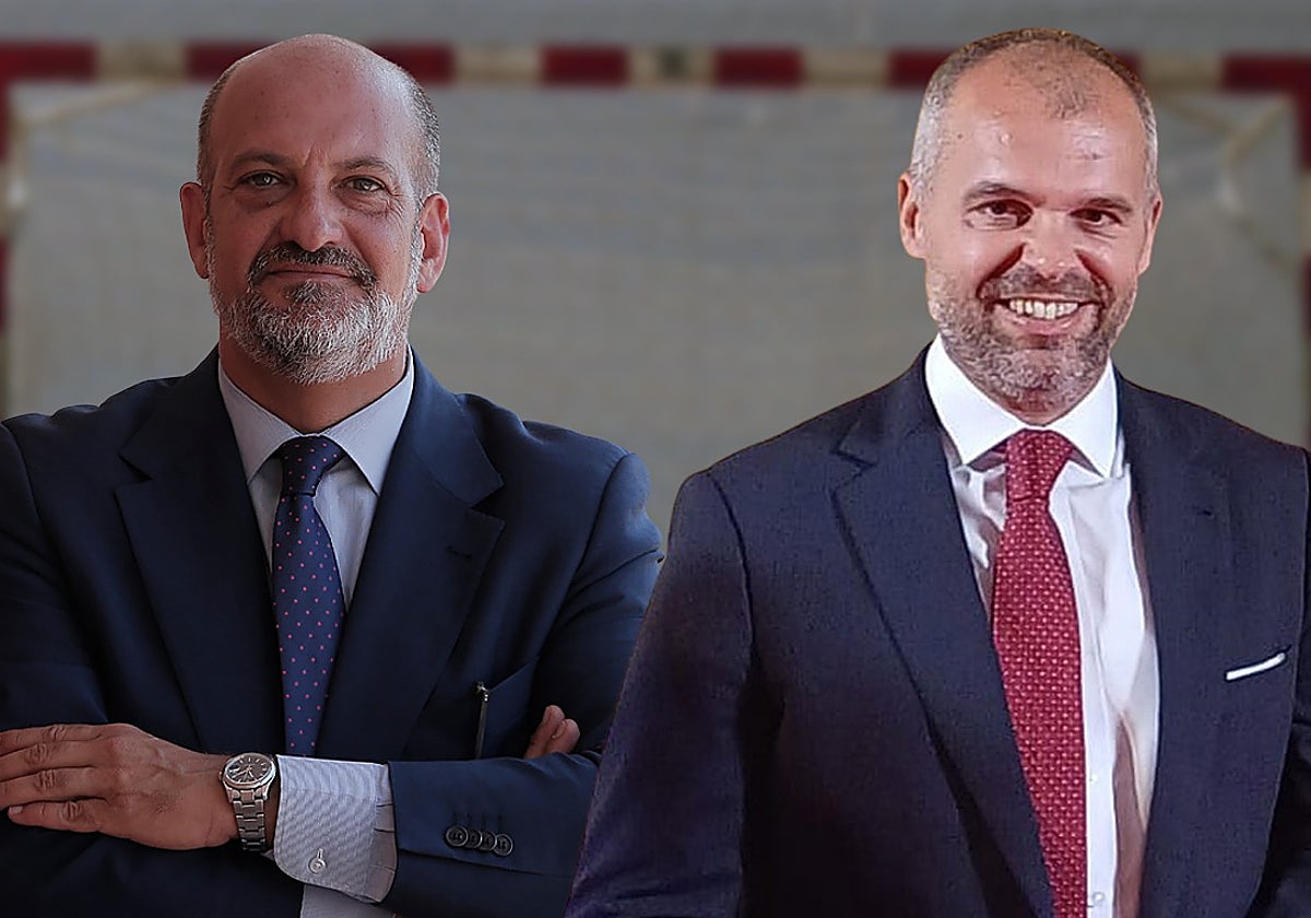 Alberto Camas y José Carlos Espina, pasado y presente en el Trops Málaga.