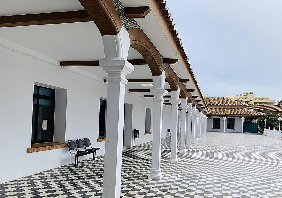 Exterior del Hospital Marítimo.