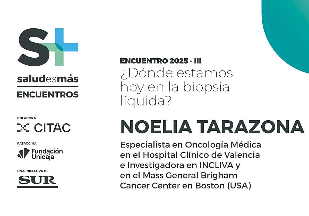 Encuentro Salud es Más con la oncóloga Noelia Tarazona
