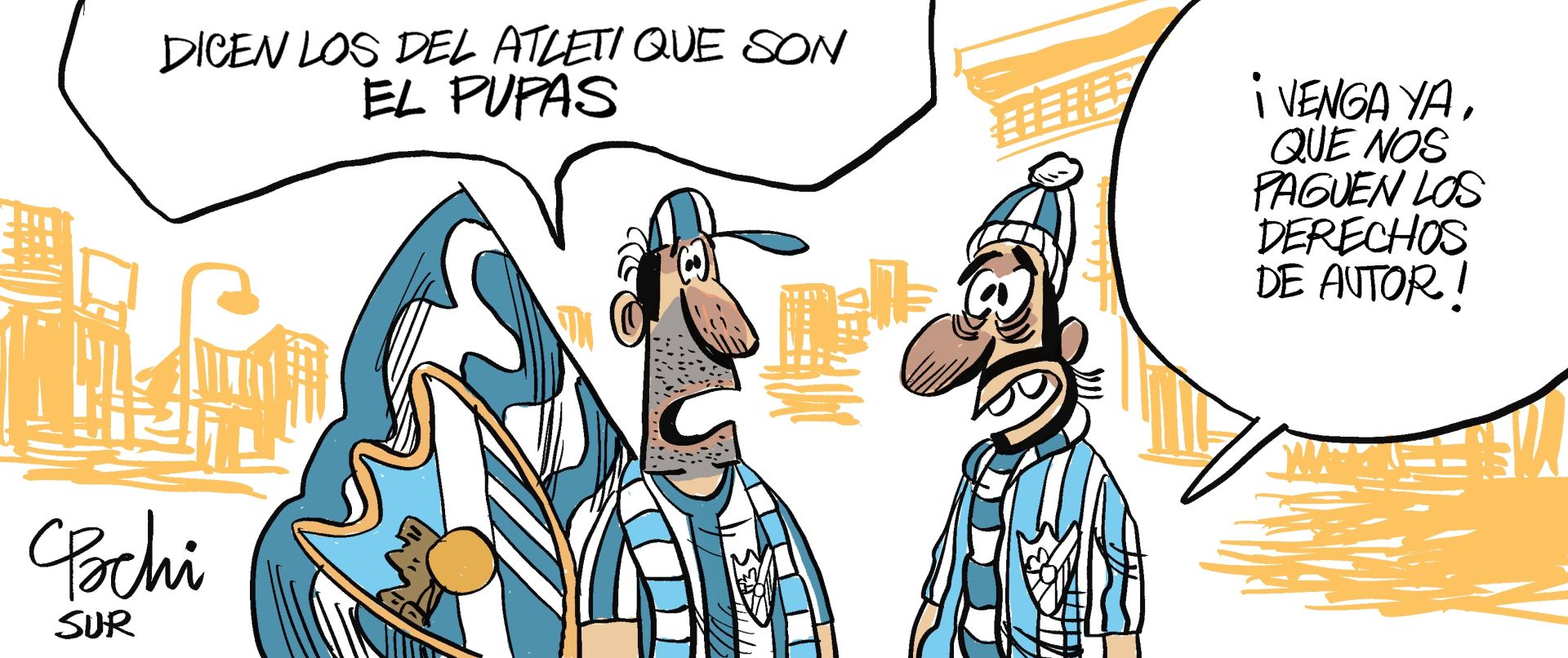 La actualidad deportiva del mes de noviembre, en las viñetas de Pachi