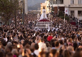 Jesús Cautivo, en una imagen de archivo, durante la procesión del Lunes Santo.