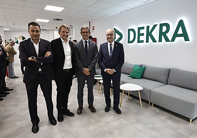 Fernando Hardasmal, Peter Laursen, Jorge Paradela y Francisco de la Torre.