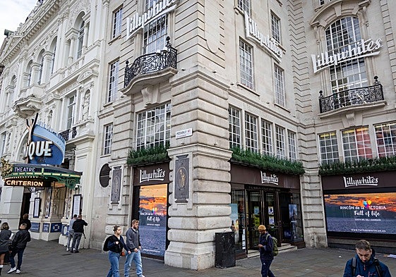 Promoción de Rincón de la Victoria en el centro de Londres.