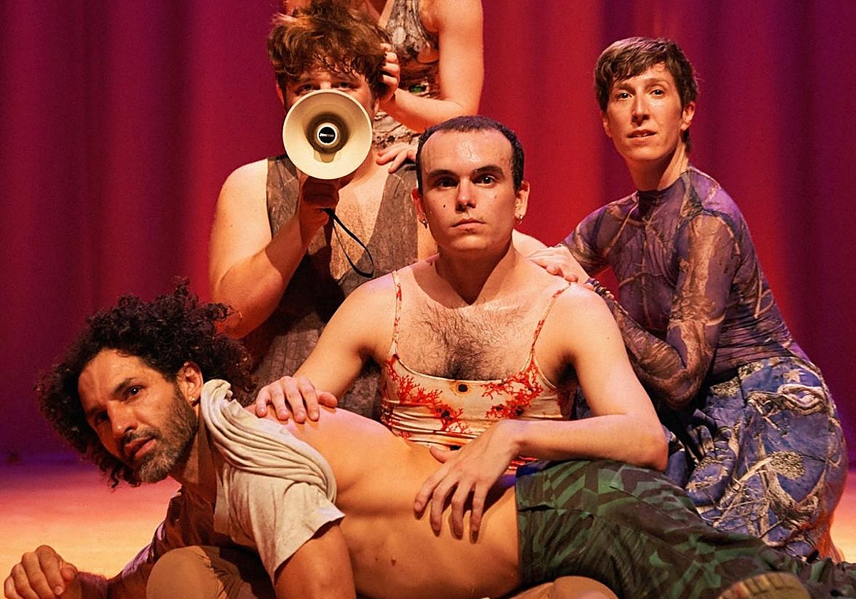 Imagen de la representación de 'Norma', una pieza contemporánea dirigida y coreografiada por Antonio Ruz.