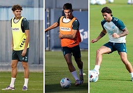 Adrián Niño, Chupete y Jauregi.