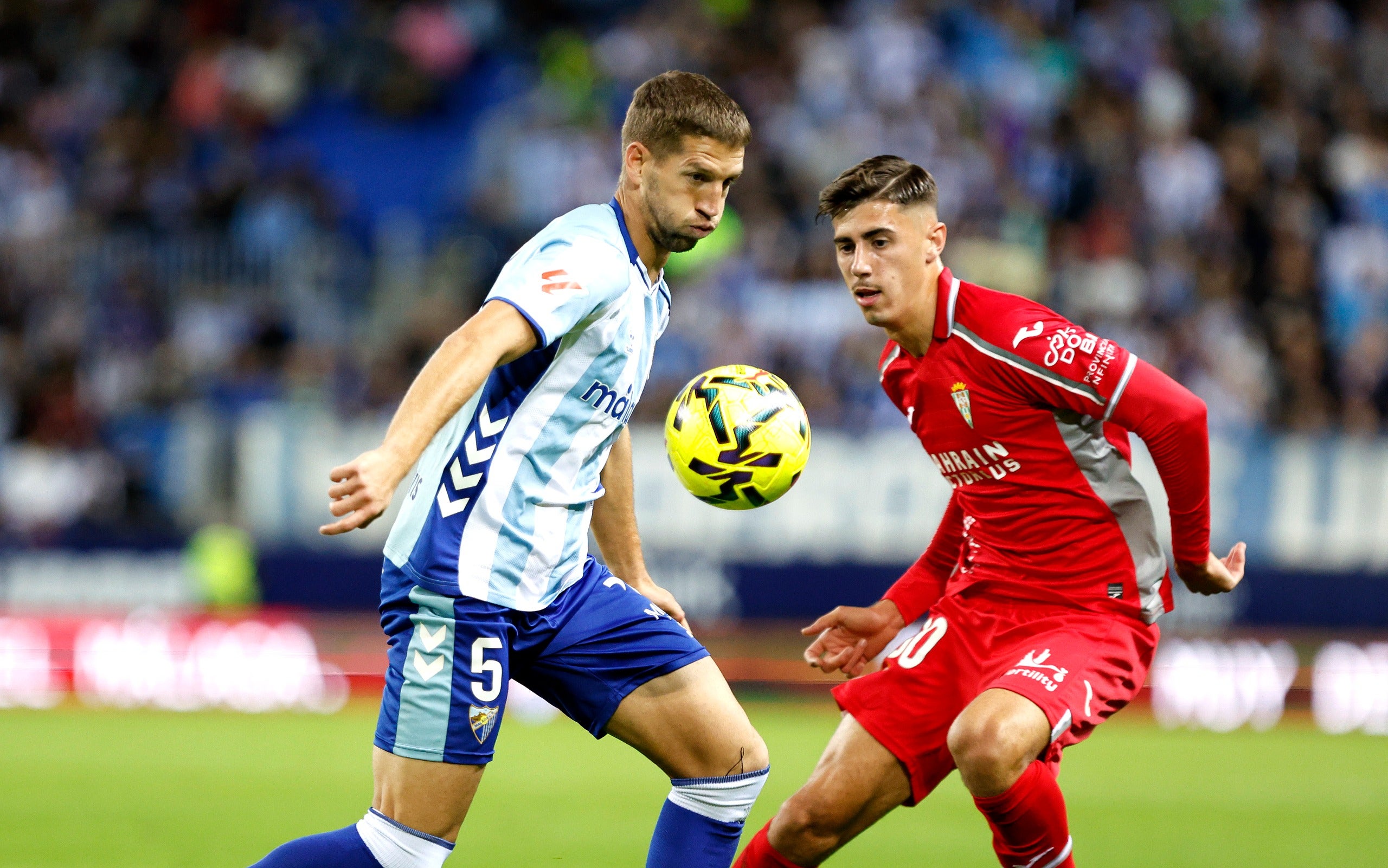 Las mejores imágenes del Málaga-Córdoba