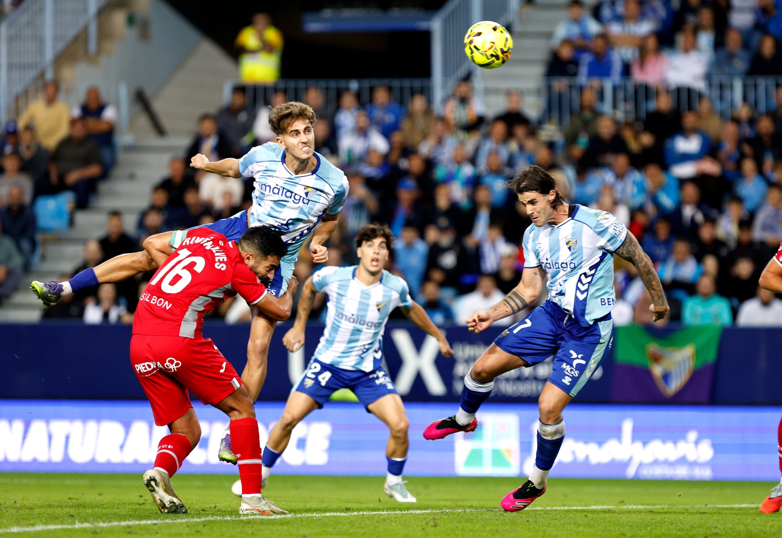 Las mejores imágenes del Málaga-Córdoba